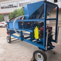 Machine mobile et portable de lavage d'or à tambour, équipement de séparation du sable et du gravier, de déchlaminage et de traitement minier pour l'orpaillage