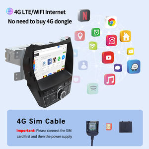 Écran multimédia pour Tesla Ford Ranger F250 2015 2014 2013 2012 2011 T6 <span class=keywords><strong>Radio</strong></span> Android raptor 150 Unité principale multimédia verticale - Product Image 4