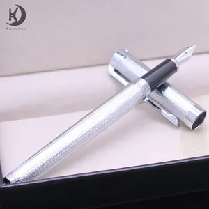 Venta al por mayor de Bolígrafo clásico de alta calidad de diseño de negocios logotipo personalizado Jinhao 155 clásico de Metal pluma estilográfica