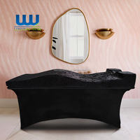 Mousse éponge velours pliable salon de beauté mousse à mémoire de forme cils incurvés matelas de lit