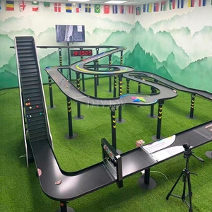 Championnat international plateau de rallye billard roulant course bataille ligue labyrinthe antique flipper marbre course jeu de piste de course - Product Image 3