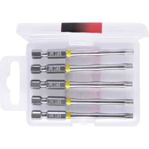 KS TOOLS 1/4" TORSIONpower <b>Bit</b> <b>Torx</b>, 75mm, <b>T25</b>, pack of 5 - Product Image 4