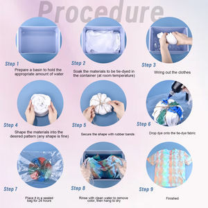 Poudre de teinture <span class=keywords><strong>tie</strong></span>-<span class=keywords><strong>dye</strong></span> 34 couleurs, vente en gros, poudre OEM, ensemble de couleurs pour tissus, pour enfants et adultes, pour l'art textile, colorants textiles - Product Image 5