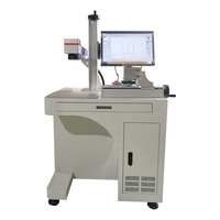 Machine de marquage laser à fibre refroidie par air CNC haute efficacité haute précision
