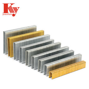 Grapas de 16 GA Galvanizadas de 7/16'' 10.8mm Corona N850 55/50 100/50 N08 N10 N11 N13 N15 N17 N19 N21 para la Serie SENCO N - Product Image 1