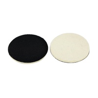 Roue de polissage en feutre Velcro de haute qualité 115 mm roue de polissage en feutre à crochet et boucle