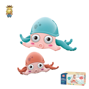 Wholesale Funny Octopus Pull Rope <b>Walking</b> Bath <b>Toy</b> Baby Water Play No Battery Required PP 2 Colors - Product Image 6