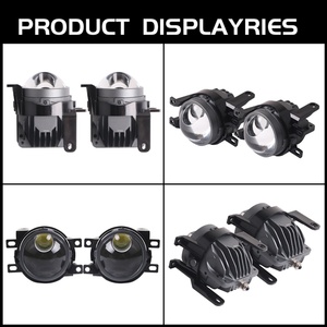 Sanvi Best-Selling F09 30-52W White+Yellow LED Car Lights New Type 3 Colors Fog Lens Bi LED Low High Beam - Product Image 6