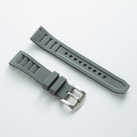 Venta Directa de Fábrica, Correas de Reloj de Silicona Deportivas Personalizadas de Alta Calidad, Resistentes al Agua, para Relojes Inteligentes de 20 y 22 mm, Correas de Goma Suave