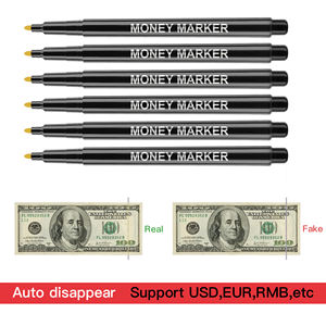 OEM Profissional Mágico Falso Dinheiro Teste Atacado USD Dollar Checker Air Erasable Tinta Banco Bill <span class=keywords><strong>Detector</strong></span> Marcador Caneta - Product Image 2