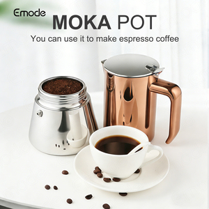 <span class=keywords><strong>Cafetera</strong></span> Moka de <span class=keywords><strong>Acero</strong></span> <span class=keywords><strong>Inoxidable</strong></span> de 4, 6 y <span class=keywords><strong>9</strong></span> <span class=keywords><strong>Tazas</strong></span>, <span class=keywords><strong>Cafetera</strong></span> <span class=keywords><strong>Italiana</strong></span>, Percoladora de Café, <span class=keywords><strong>Cafetera</strong></span> Espresso para Estufa - Product Image 3