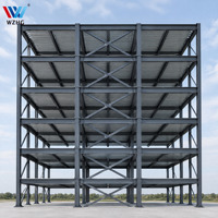 Structure en acier WZHG pour les bâtiments de bureaux à plusieurs étages et les projets immobiliers commerciaux