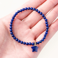 Bracelet en cristal de quartz rose naturel de 4 mm, perles rondes, bijoux pour femmes, guérison Reiki, cadeaux pour filles, vente en gros