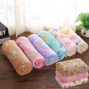 Nouveau tapis pour animaux de compagnie en polaire doux, chaud, imperméable, lavable, antidérapant, sur mesure, en gros, pour <span class=keywords><strong>chat</strong></span>, chien, couverture - Product Image 2