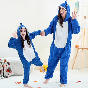 Disfraces <span class=keywords><strong>de</strong></span> Animales <span class=keywords><strong>de</strong></span> Felpa Polar Suave al por Mayor, Conjuntos Familiares a Juego, Lindos Disfraces <span class=keywords><strong>de</strong></span> Cosplay para Halloween - Product Image 3