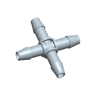 Conector Cruzado de Cuatro Vías de Plástico PP de la Colección JUMEDTECJU de 1.6 mm para Tubería Flexible de Uso Industrial - Product Image 5