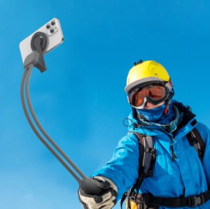 Giá đỡ điện thoại đeo cổ để quay video, giá đỡ điện thoại POV để quay video vlog selfie, giá đỡ ba chân đeo ngực rảnh tay cho điện thoại 4.7-7 inch - Product Image 5