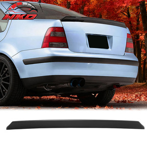 เหมาะสำหรับ VW MK4 Jetta Sedan ปี 1999-2003 สปอยเลอร์หลังทรง ES สีดำด้าน - Product Image 1