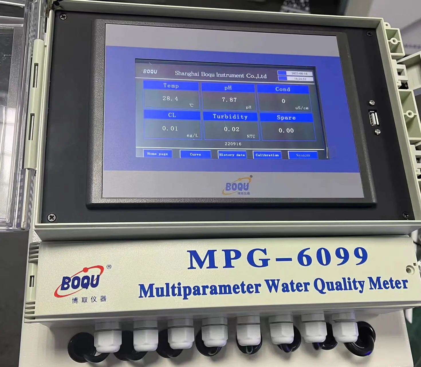 Multiparameter Digital Online PH EC TDS DO TOC BOD COD NH4 + NH3 No3-f-clox-amonia Nitrat TSS Turbivitas Kualitas Air