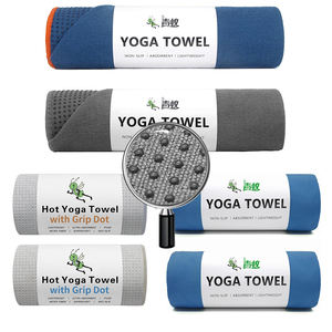 Asciugamano personalizzato per palestra in microfibra assorbente sudore in pelle scamosciata caldo per <span class=keywords><strong>Yoga</strong></span> asciugamano per tappetino <span class=keywords><strong>Yoga</strong></span> antiscivolo asciugamano per allenamento Pilates - Product Image 3