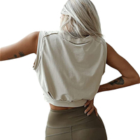 Ucuz Toptan Yazlık Nefes Alabilen Moda Seksi Kadın Crop Top Tişört Özel Logo Baskılı Büyük Beden Kadın Atletleri