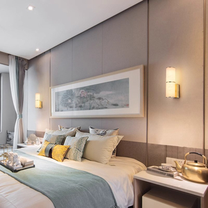 Lampes murales à LED de style moderne de type cylindrique en marbre pour la <span class=keywords><strong>d</strong></span>écoration intérieure Éclairage à LED <span class=keywords><strong>Chambre</strong></span> à coucher Salon Éclairage mural - Product Image 5