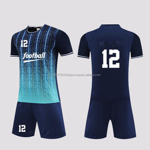 Tùy Chỉnh Thực 100% Polyester Mỹ Bóng Đá Jersey Cho Trẻ Em Thăng Hoa Jersey Với Câu Lạc Bộ Tên Đội Bóng Đá Mỹ Bộ Phong Cách - Product Image 1
