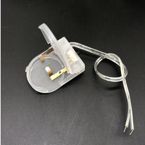 CR2032 — support de <span class=keywords><strong>batterie</strong></span> à bouton unique pour pièces de monnaie, boîte de rangement de piles 3V, couvercle avec interrupteur marche-arrêt - Product Image 3