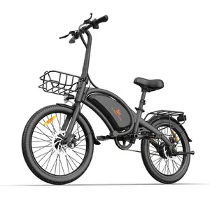 2024 Kukirin V1 Pro 20-Inch elektrikli bisiklet 350W 48V 7.5Ah 45 Km/H lityum pil ab depo stok ile bisiklet egzersiz