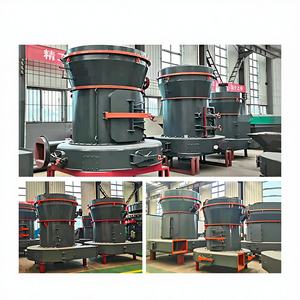 Broyeur à micro-poudre de pierre KLZ, nouveau broyeur à 4 rouleaux, moteur AC, composants PLC, capacité de 1 à 10 t/h - Product Image 1