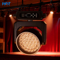 Projecteur LED mobile HAT RGBW 37x15W DMX512 Ra90 avec effet zoom pour lavage et coloration des surfaces