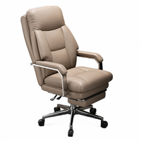 Chaise de bureau ergonomique avec appui-tête et accoudoirs réglables, chaise de bureau pivotante à structure métallique pour la maison et le bureau