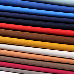 Tela de Sarga Sólida de Alta Calidad Resistente a las Arrugas con Memoria, Material Cortavientos para Abrigos, Chaquetas, Chalecos y Prendas al por Mayor - Product Image 3