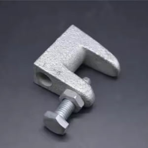 <span class=keywords><strong>Carte</strong></span> de tigre galvanisée <span class=keywords><strong>Carte</strong></span> de tigre en acier en forme de C Pince de fixation de bouche de tigre carrée Pinces de poutre en acier - Product Image 1