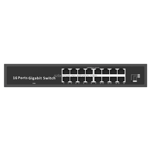 Commutateur réseau Gigabit Ethernet haute performance à 16 ports 10/100/1000 Mbps RJ45 - Product Image 5