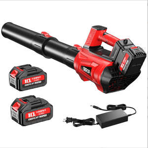 Kit de souffleur à feuilles sans fil à moteur sans balais OEM, alimenté par batterie au lithium, souffleur de jardin portable rechargeable, vente en gros d'usine - Product Image 6