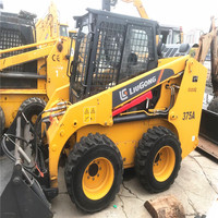 Guter Preis LiuGong 1 Tonne Neuer Mini-Lader 375A Kompakt lader mit Anbaugeräten zum Verkauf