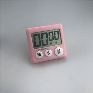 Haonan Office Supplies Store Digital Kitchen Timer 60 Min LCD Display Set Time Reminder Easy Operation Square Shape - Product Image 2