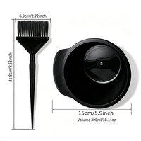 Bol de mélange pour coloration capillaire en plastique professionnel Beissy - Fournitures de beauté pour salon