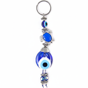 Porte-clés en plastique coloré en forme de Caretta, fait à la main, verre, nouvelle collection, perles du mauvais œil, fabriqué en turquie - Product Image 2
