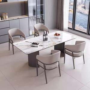 Italiaanse Traditionele Stijl Rotan Eetkamerstoel Met Armleuning Voor Thuis En Western Restaurant Coffeeshop Meubels - Product Image 5