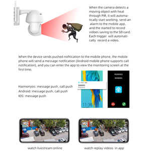 Camera IP Năng Lượng Mặt Trời I-cam + App, Camera WiFi Zoom Kỹ Thuật Số Hai Chiều Âm Thanh PTZ An Ninh Pin PIR - Product Image 4