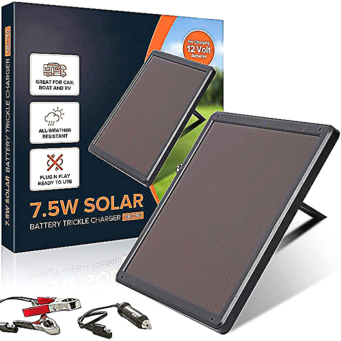 Mini panneau solaire portable 7.5w panneau solaire pv amorphe à couche mince pour mainteneur de batterie