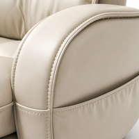 Chaise de bureau de direction en cuir PU ALINUNU ODM OEM pour le bureau du patron, dossier haut 90-135 °   Chaise de bureau inclinable Boss