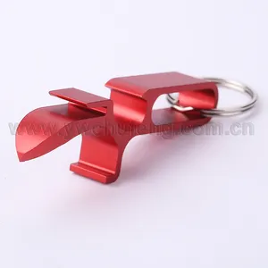 2024 Hot Sale Bar Tool Personalized Key Chain Custom Logo Aluminium Alloy Opener Shotgun Tool Opener