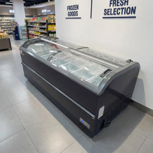 Vitrina Refrigerada Comercial para Helados de Supermercado, Congelador para Mariscos para Supermercado - Product Image 1
