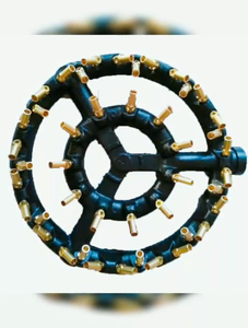 Chorro de Gas quemador para <span class=keywords><strong>Wok</strong></span> chino de boquilla redonda Jet quemador con 44 puntas de latón - Product Image 5
