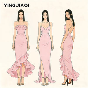 Fabricante de <span class=keywords><strong>Ropa</strong></span>, Vestidos Largos Modestos de Color Sólido, Personalizados, de Alta Calidad, Marca Privada, Vestido Casual para Mujer - Product Image 1