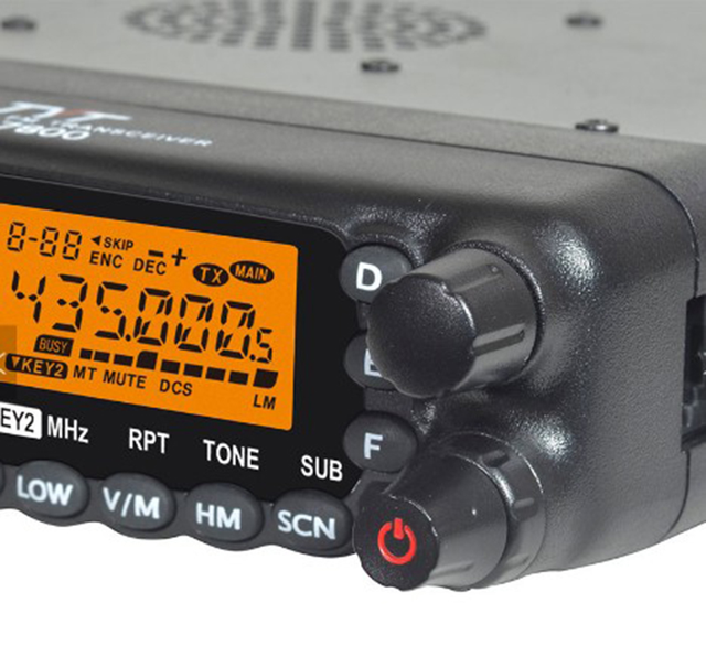 TYT TH-7800 Vehicle Radio High Output Power Uhf Vhf Dual Band Radio Transceiver