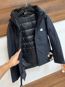 Chaqueta <span class=keywords><strong>de</strong></span> Plumón para Hombre, Estilo Stormtrooper, para Exteriores, Diseño <span class=keywords><strong>de</strong></span> Esquí, Abrigo Cálido, Cortavientos e Impermeable, con Cremallera y Capucha - Product Image 3